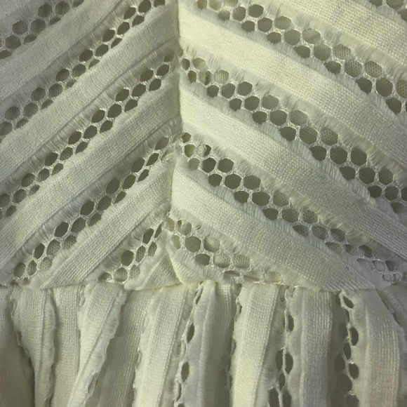 Forever 21 peplum white dress - Picture 4 of 5